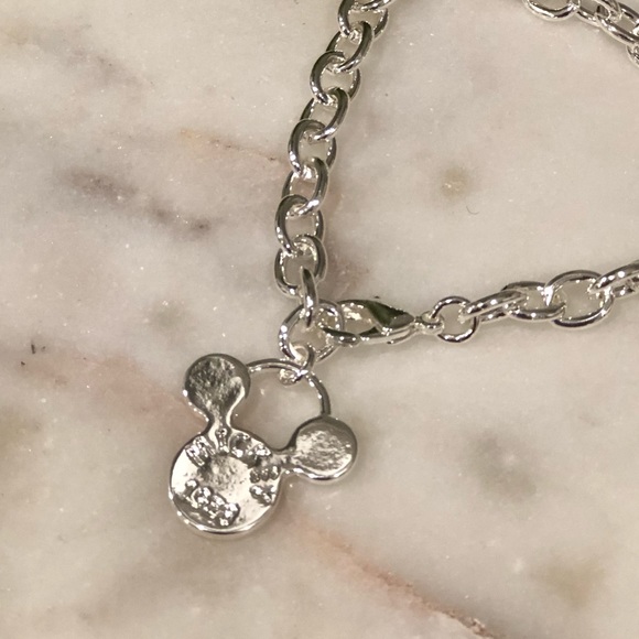 ✨NEW✨ Silver Mickey Mouse Charm Bracelet - Picture 3 of 7